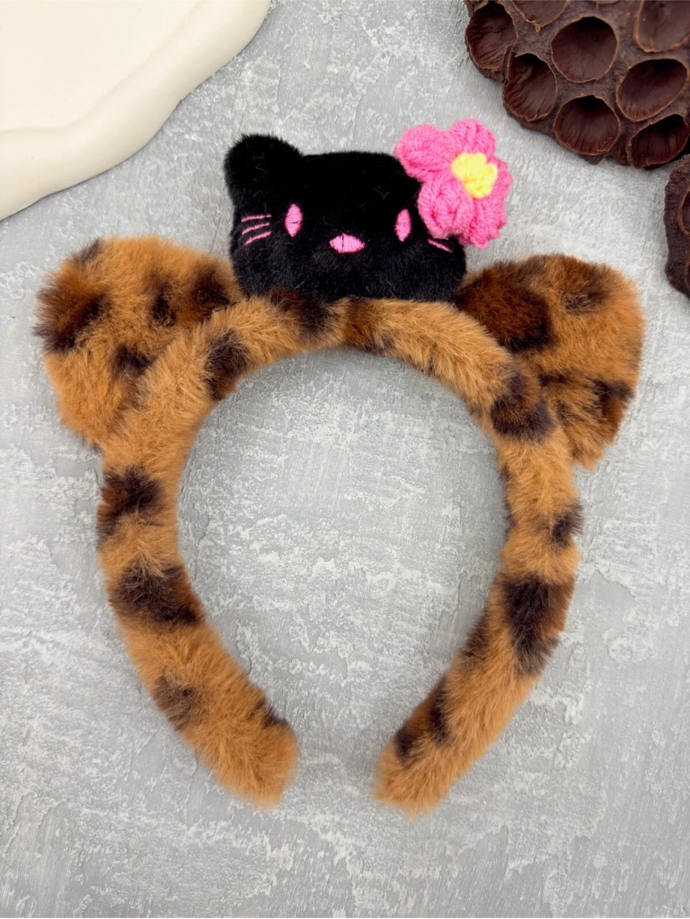 Sassy Kitty Leopard Headband